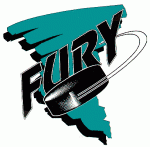 Muskegon Fury 1993-94 hockey logo