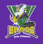 New Orleans Brass 1997-98 hockey logo