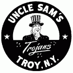 Troy Uncle Sam Trojans 1952-53 hockey logo