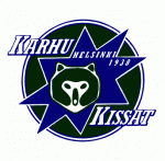 Karhu-Kissat Helsinki 1993-94 hockey logo