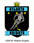 Atlanta Knights 1994-95 hockey logo