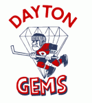 Dayton Gems 1967-68 hockey logo