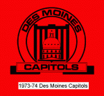 Des Moines Capitols 1973-74 hockey logo