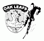 Des Moines Oak Leafs 1968-69 hockey logo