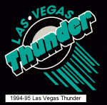 Las Vegas Thunder 1994-95 hockey logo