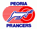 Peoria Prancers 1982-83 hockey logo