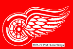 Port Huron Wings 1971-72 hockey logo