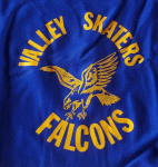 Valley Skaters Falcons 1974-75 hockey logo