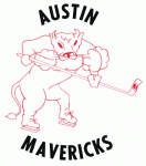 Austin Mavericks 1974-75 hockey logo