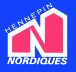 Hennepin Nordiques 1975-76 hockey logo