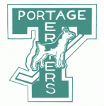 Portage Terriers 1975-76 hockey logo