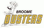 Broome County Dusters 1976-77 hockey logo