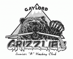 Gaylord Grizzlies 1996-97 hockey logo