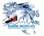 Eugene Snowcats 1995-96 hockey logo