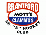 Brantford Mott's Clamato's 1986-87 hockey logo
