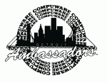 Detroit Compuware Ambassadors 1991-92 hockey logo