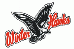 Cambridge Winterhawks 1982-83 hockey logo