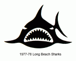 Long Beach Sharks/Rockets 1977-78 hockey logo