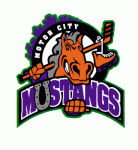 Detroit Motor City Mustangs 1995-96 hockey logo
