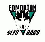 Edmonton Sled Dogs 1994-95 hockey logo
