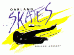 Oakland Skates 1993-94 hockey logo