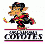 Oklahoma Coyotes 1996-97 hockey logo