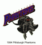 Pittsburgh Phantoms 1994-95 hockey logo