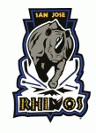 San Jose Rhinos 1996-97 hockey logo