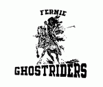 Fernie Ghostriders 1991-92 hockey logo