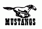 Williams Lake Mustangs 1991-92 hockey logo