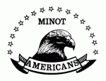 Minot Americans 1989-90 hockey logo