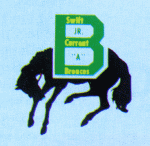 Swift Current Broncos 1975-76 hockey logo