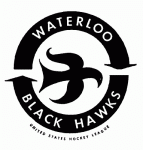 Waterloo Black Hawks 1971-72 hockey logo