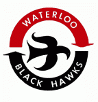 Waterloo Black Hawks 1983-84 hockey logo