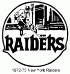 New York Raiders 1972-73 hockey logo