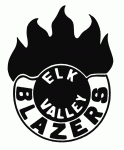 Elk Valley Blazers 1985-86 hockey logo