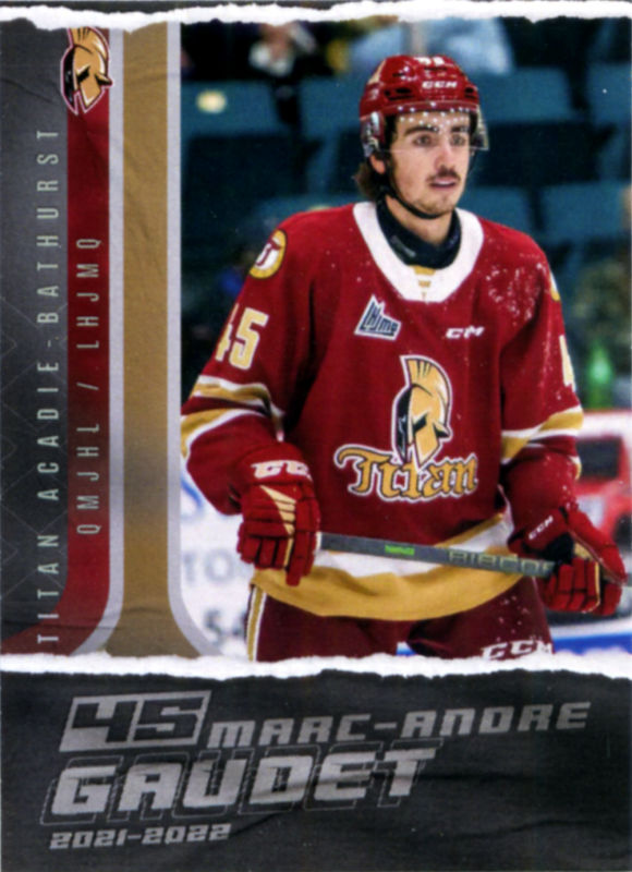 Acadie-Bathurst Titan 2021-22 hockey card image