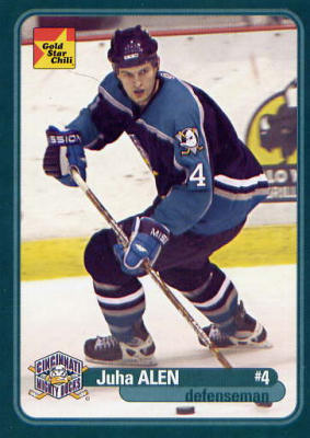 Cincinnati Mighty Ducks 2003-04 hockey card image