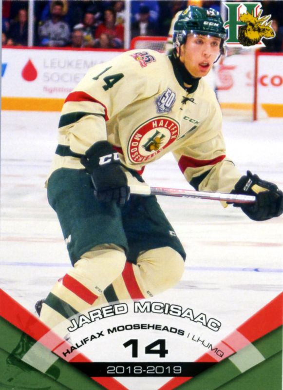 Halifax Mooseheads 2018-19 hockey card image