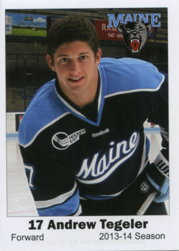 Maine Black Bears 2013-14 hockey card image