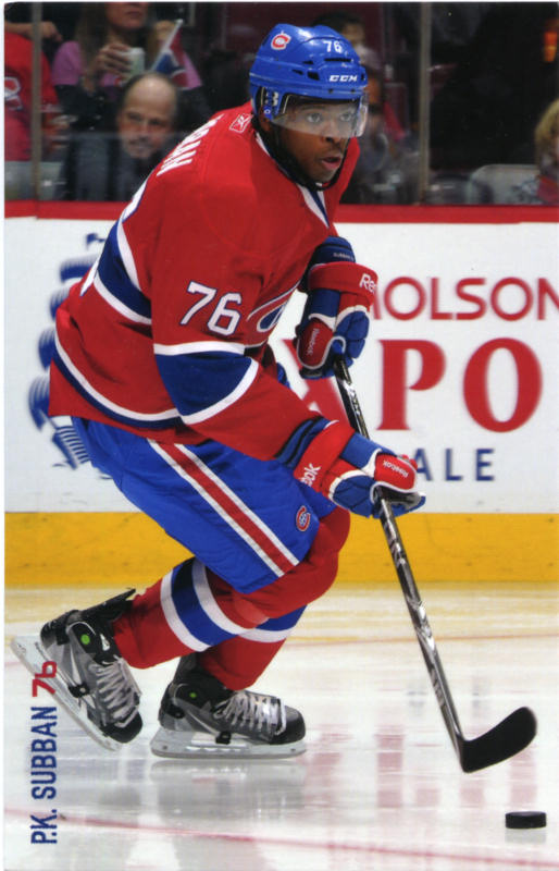 Montreal Canadiens 2011-12 hockey card image