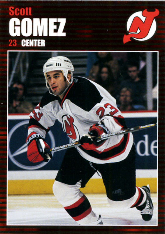 New Jersey Devils 2000-01 hockey card image