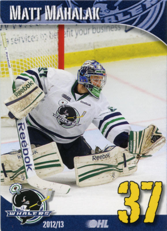Plymouth Whalers 2012-13 hockey card image