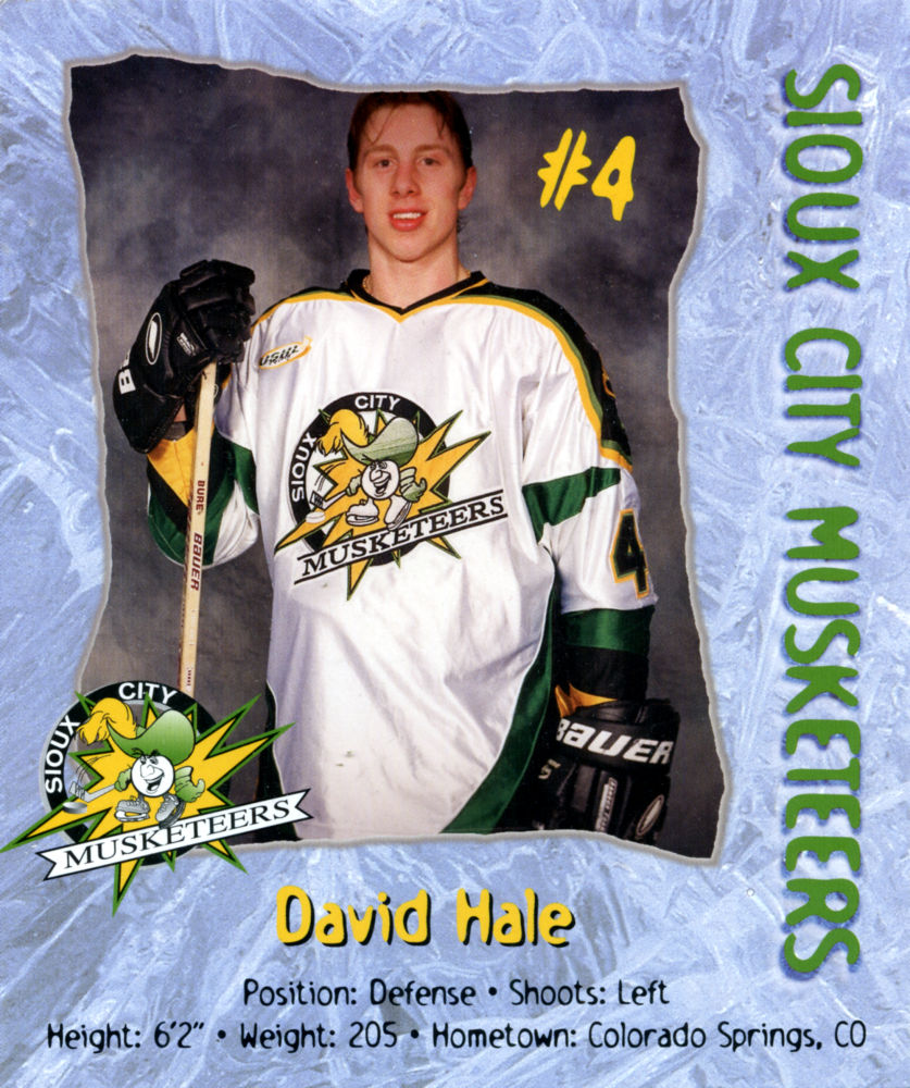 Sioux City Musketeers 1999-00 hockey card image