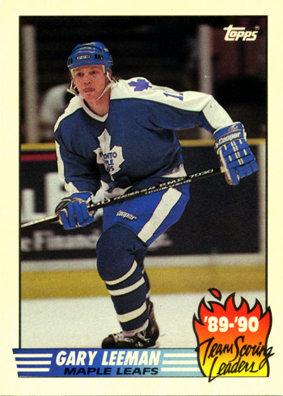 Topps 1990-91 hockey card image
