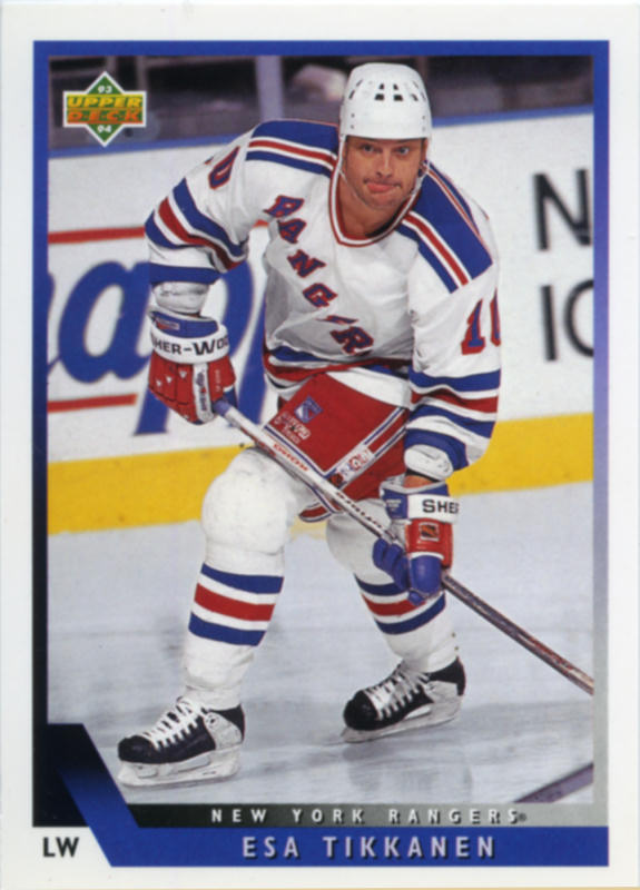 Brian Leetch Hockey Card Base 1994-95 Upper Deck - - Electric Ice #444 