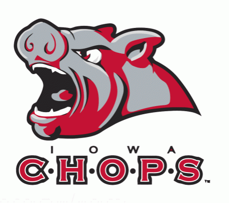 Iowa Chops 2008-09 hockey logo of the AHL