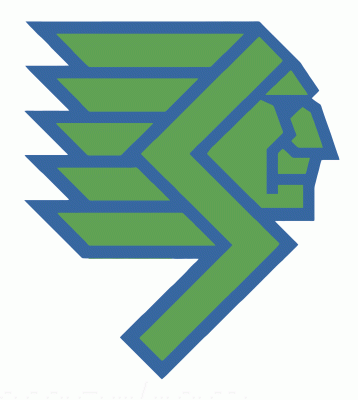 Springfield Indians 1979-80 hockey logo of the AHL