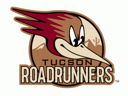 Tucson Roadrunners 2017-18 hockey logo of the AHL