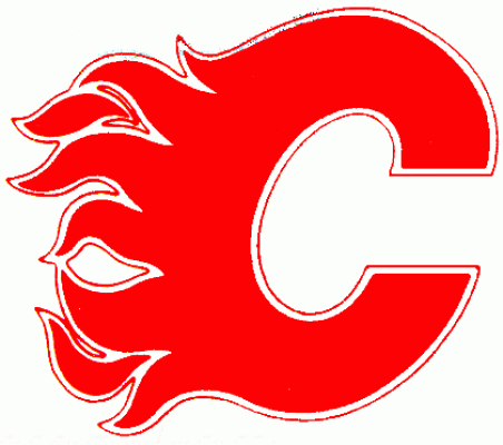 Colorado Flames 1982-83 hockey logo of the CHL